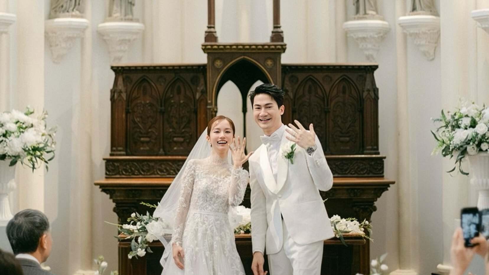 恭喜!TVB知名金童玉女今日大婚,准新娘情绪激动两度落泪