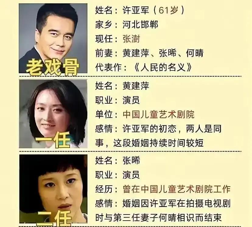 现任妻子像前妻，被骂替身15年长得像前任，就该被贴标签？许亚军没回一句，日