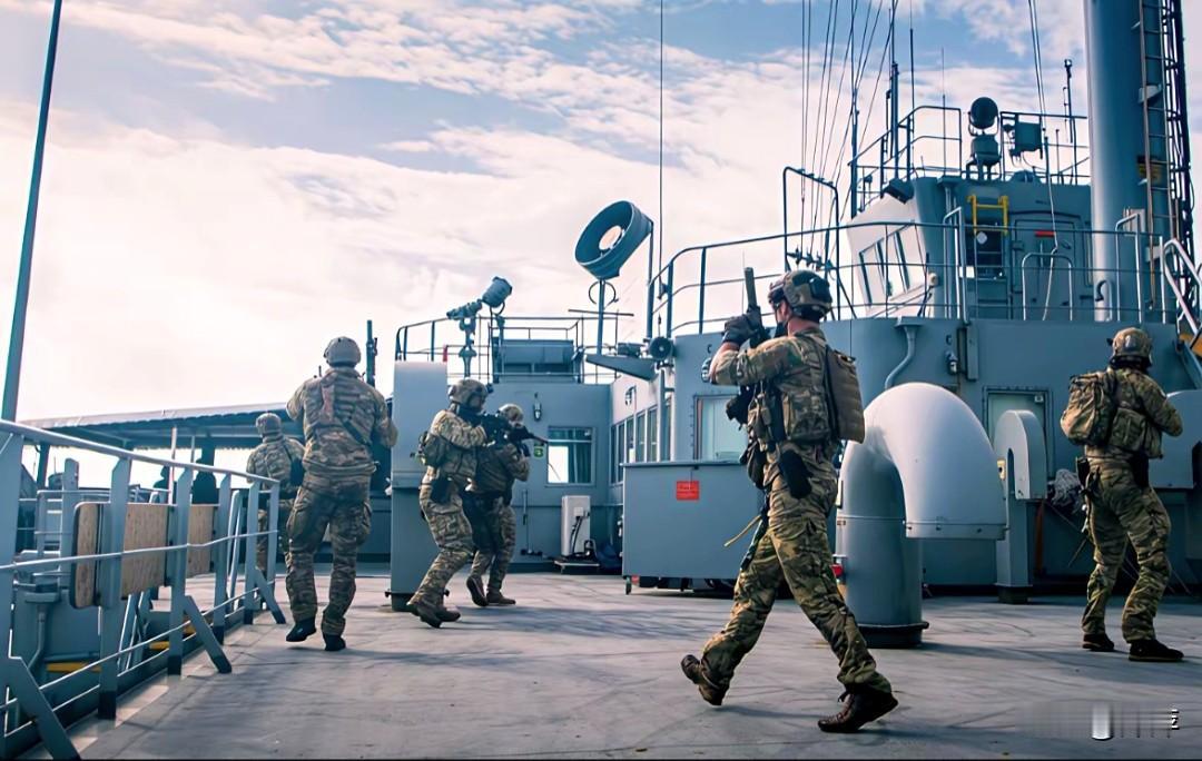 2026年4月，美军在阿拉伯海北部上演了一出武力扣押的戏码。画面中，美军特战队员