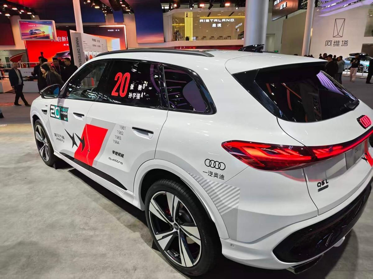 全新奥迪Q5L华为乾崑智驾技术，宝妈选车的不二之选作为两娃宝妈，选车最看重安全