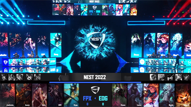 Fisher阿卡丽精准操作秒杀Lwx,EDG&ldquo;二队阵容&rdquo;2-0击败FPX问鼎NEST冠军