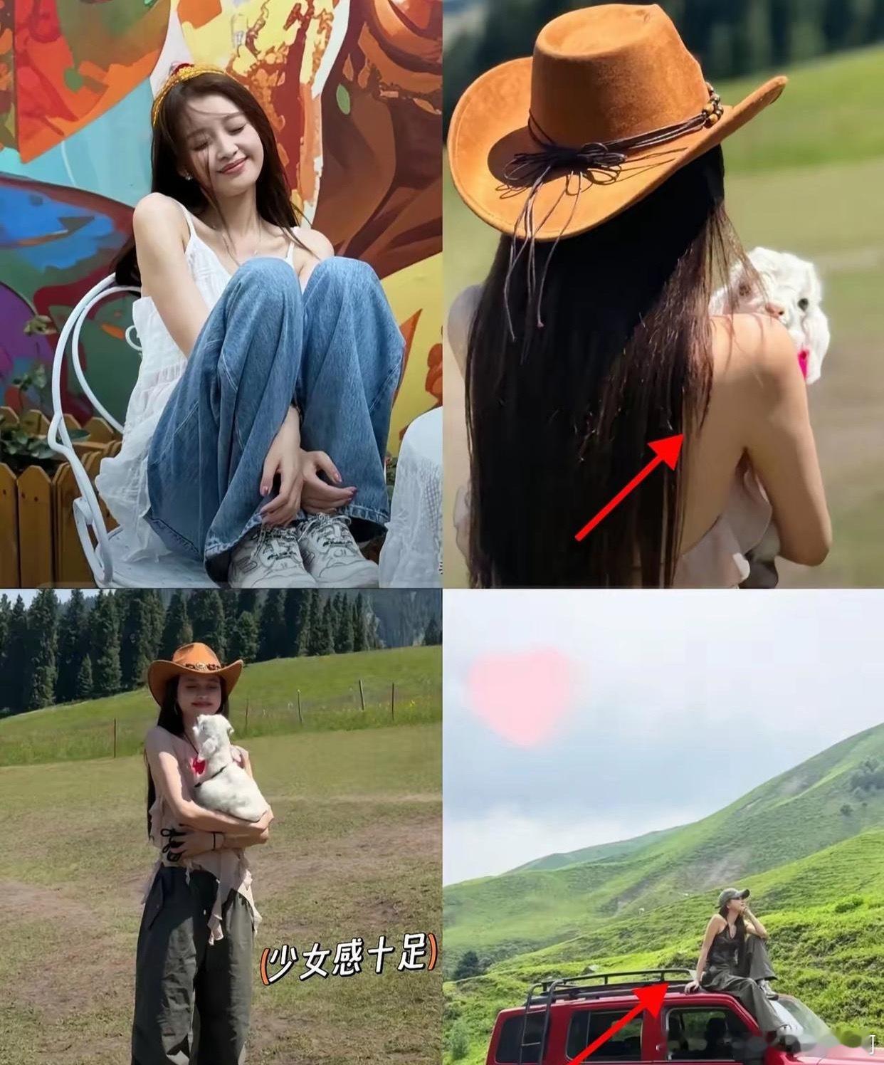 哇！孙怡近况曝光谁看了不说一句绝！当了妈的孙怡在新疆的美照刷屏，穿军装笑出感染力