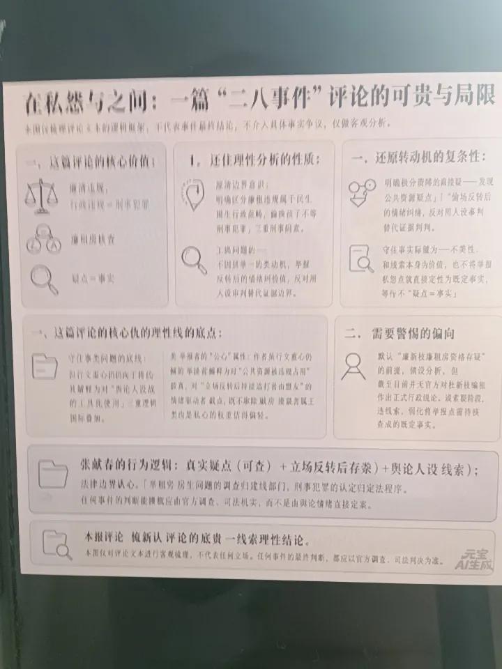 私怨与公益之间：一篇《二八事件侧记》的可贵与局限这篇长文对“张献春追查杜新枝