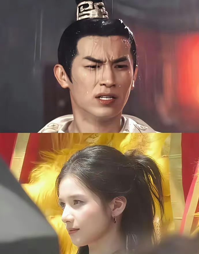 看了张婧仪和杨旭文才知道，原来高眉骨还有挡雨防晒功能