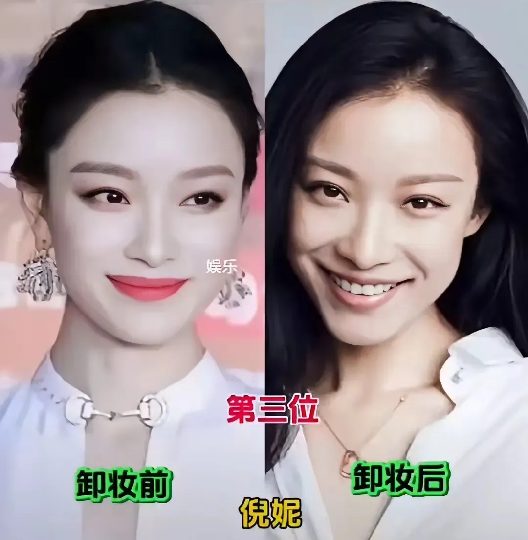 素颜的张馨予。素颜的倪妮。素颜的宋轶。素颜的唐一菲。素颜的马思纯。马思纯是颇具灵气的实力派演员，演技