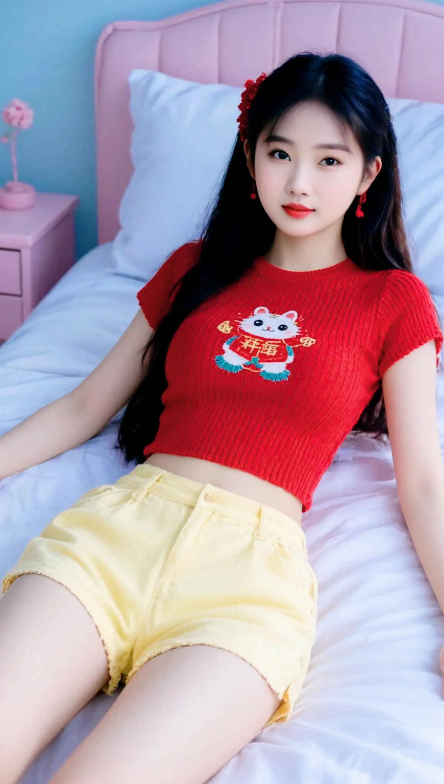 AI新年甜美写真 随变ai随便玩 上热门 二创激励计划 伙伴计划