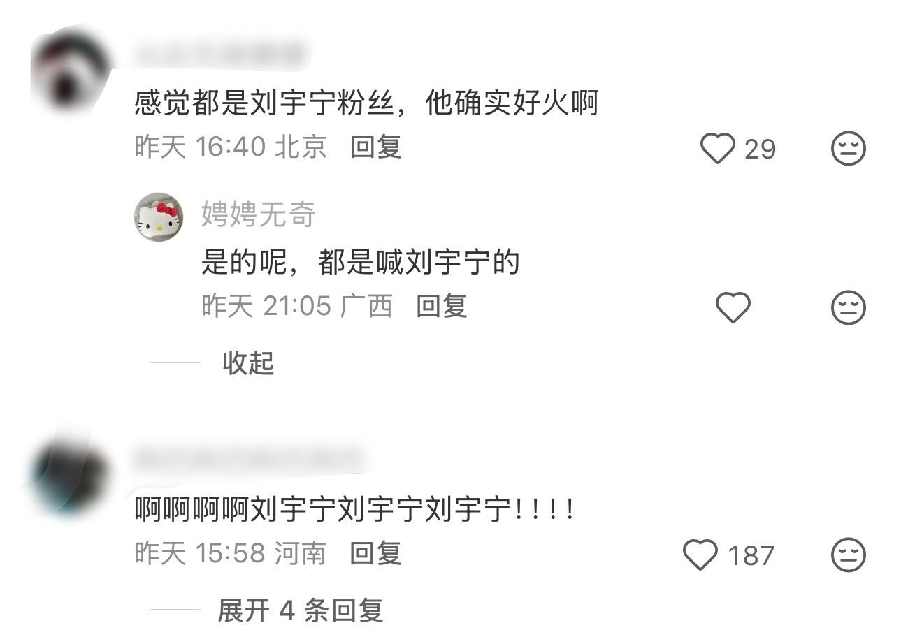 刘宇宁的🔥是客观的。刘宇宁的粉丝是偷不走的出门在外记得喊刘宇宁大名路人回应见到