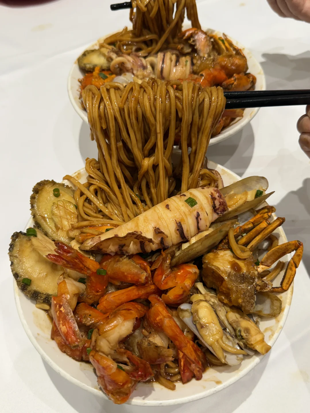 广州天河极品！！！海鲜伊面🦞🦀🦐🦑