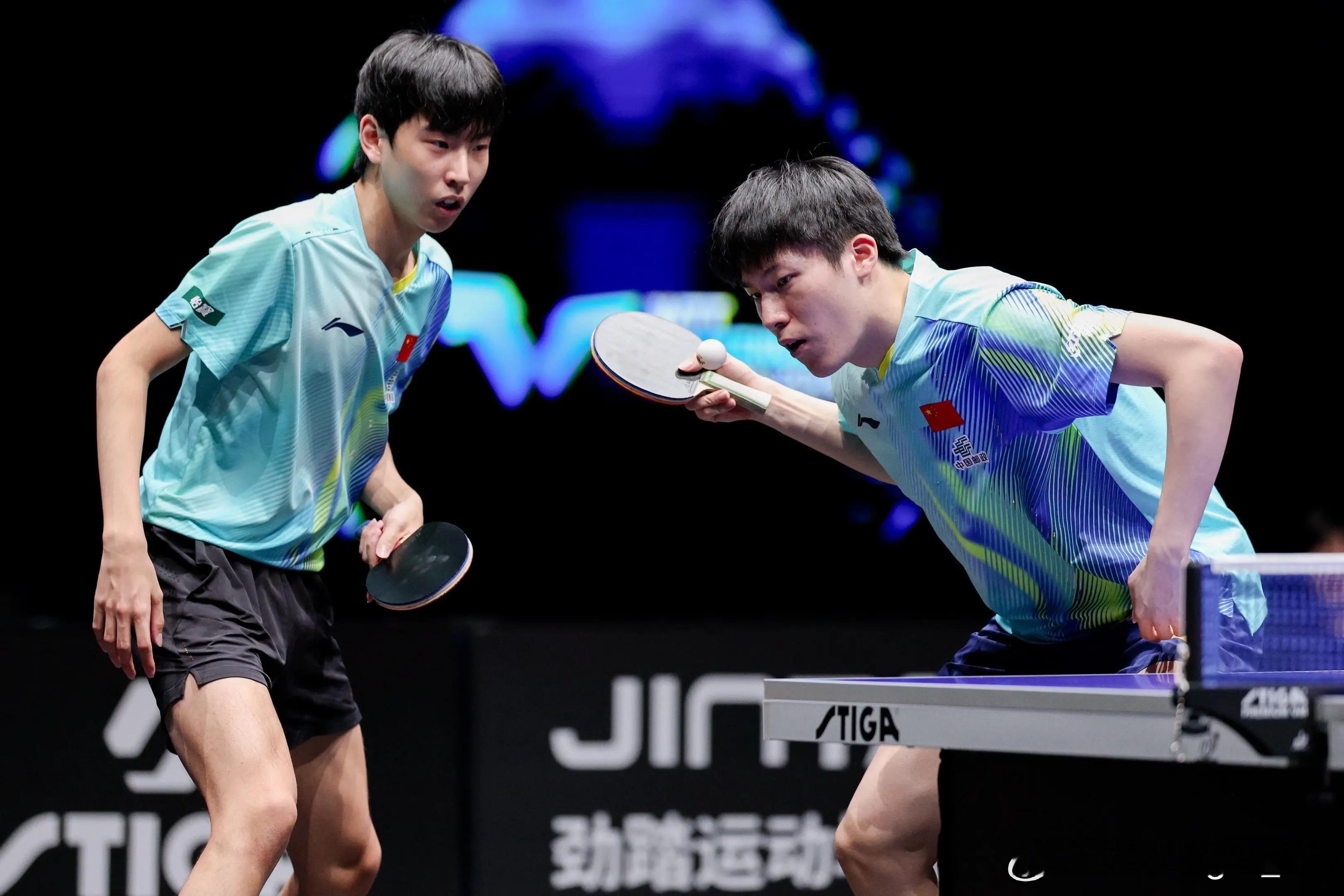 李和宸：感谢领导教练，感谢搭档@温瑞博解锁🏆，也看到了差距，继续努力💪