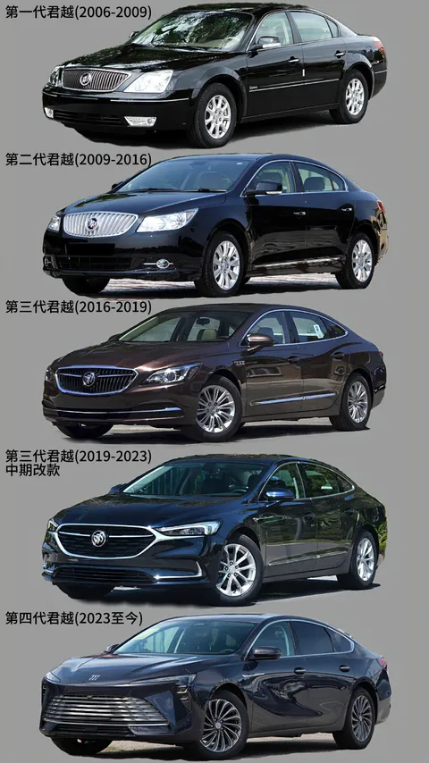 四代君越那个最好看话说君越第三代，最好看看着像CC