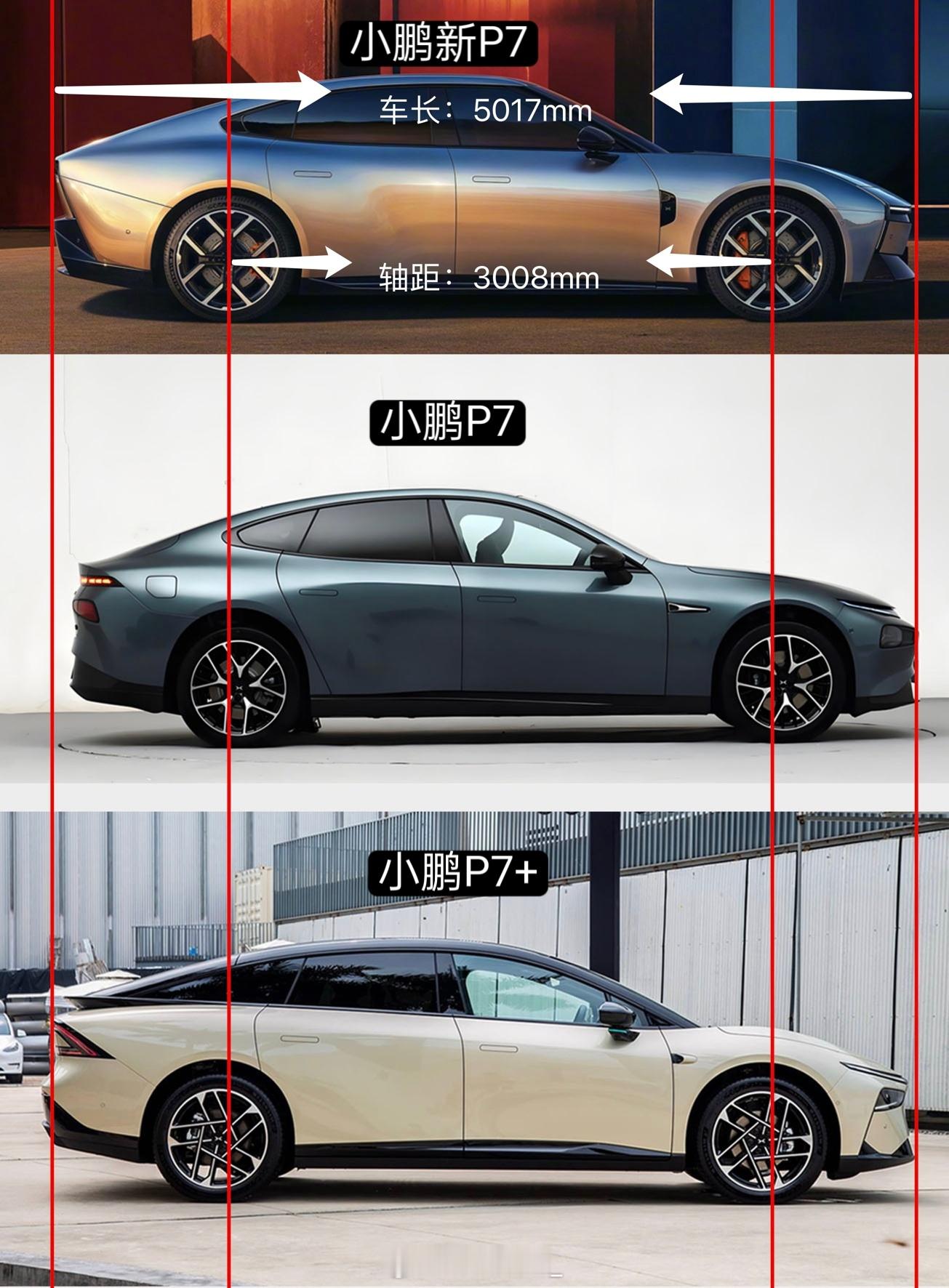 从目前三台小鹏P7系列，聊聊小鹏全新P7：小鹏新P7和过去P7都是