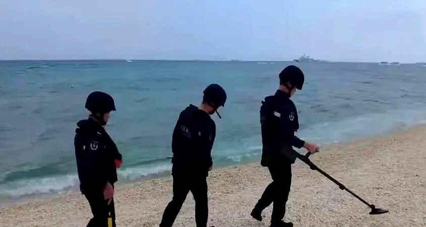菲律宾铁线礁，彻底上不去了---