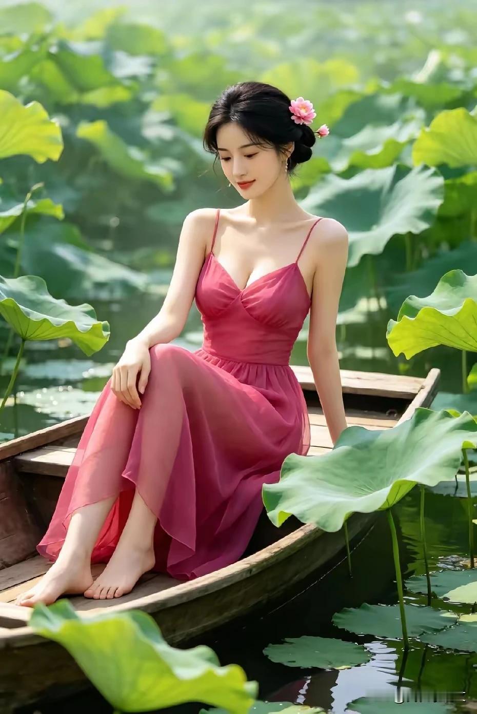 文笔挑战：明眸顾盼倾城色嫣然一笑断人肠