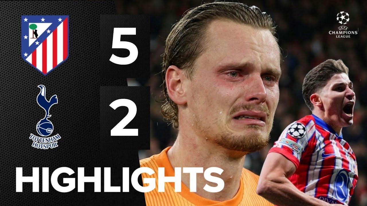 热刺在对阵马竞时犯下大错的二门金斯基，在回更衣室的路上，是捂着脸流着泪回去的。金