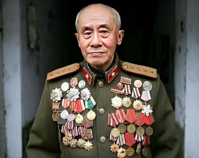 1938年，几十个日军脱下衣服在河中洗澡时，被路过的一名八路军战士看到，他当即开