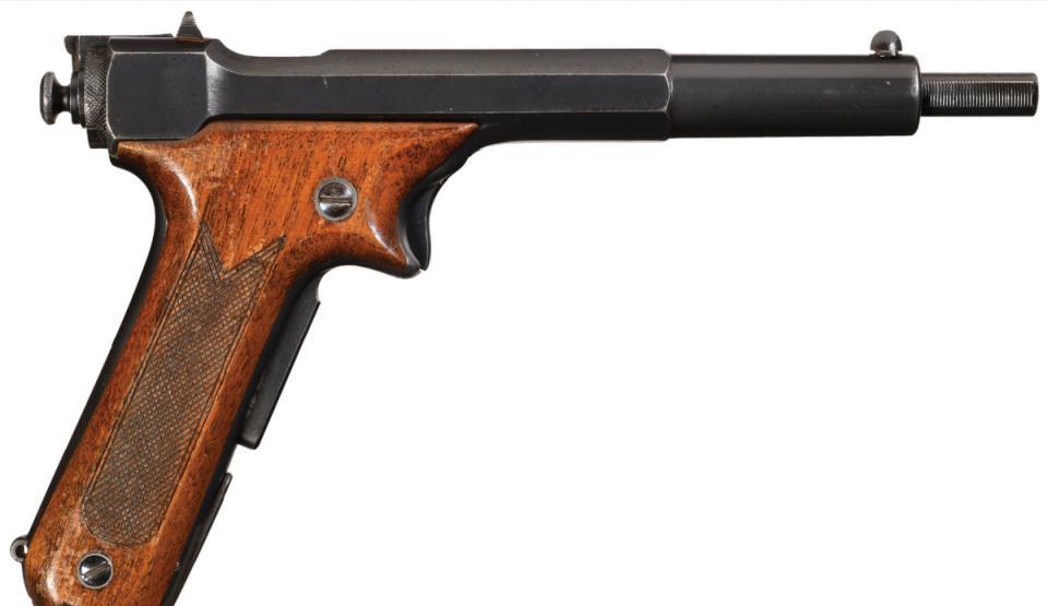 日野-小室M1908自动手枪，这名字听着就有股浓浓的日本味儿。它是由日本“航
