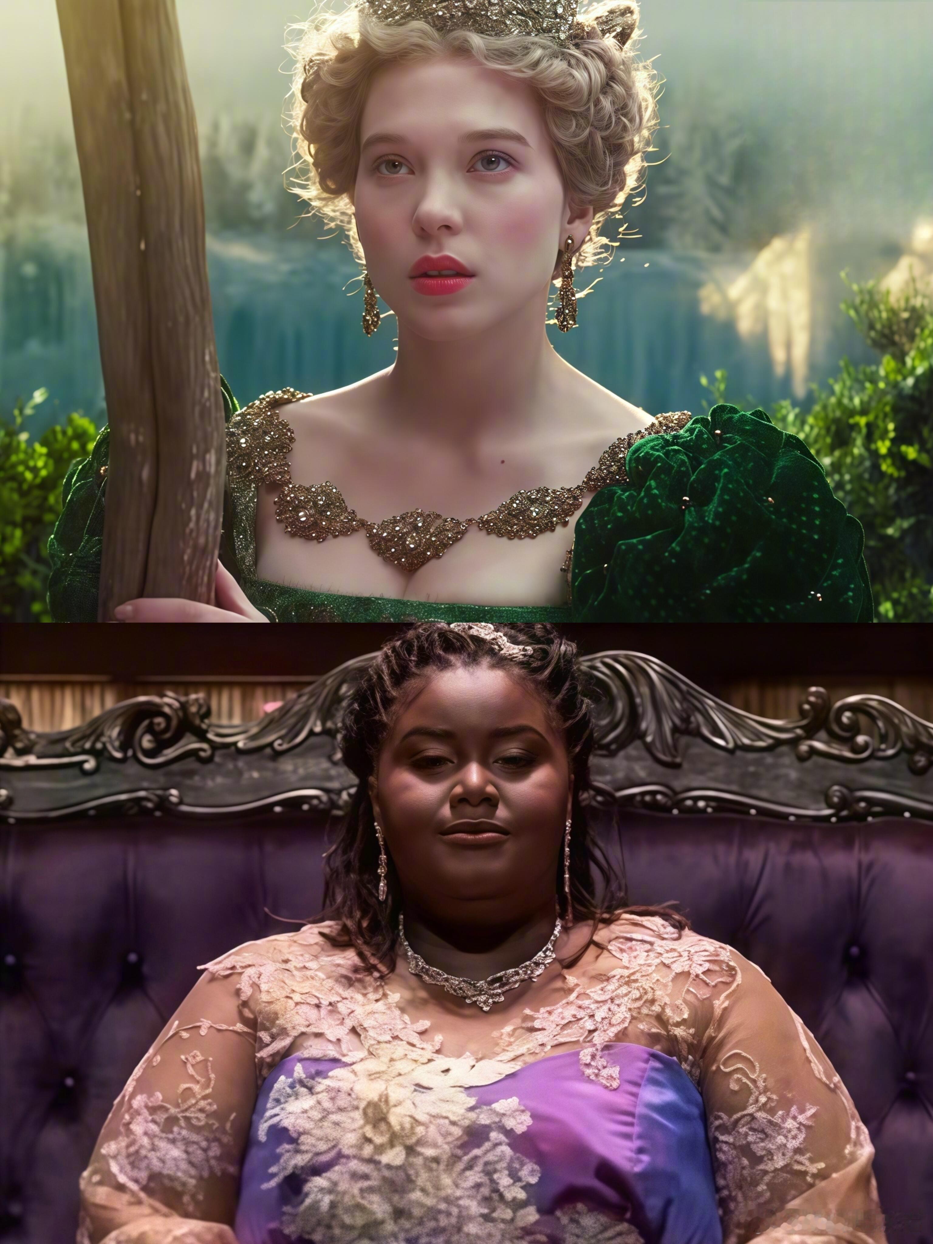 全球审美都在降级，同一个角色对比惨不忍睹迪士尼在新推出的《美女与野兽》音乐剧中启