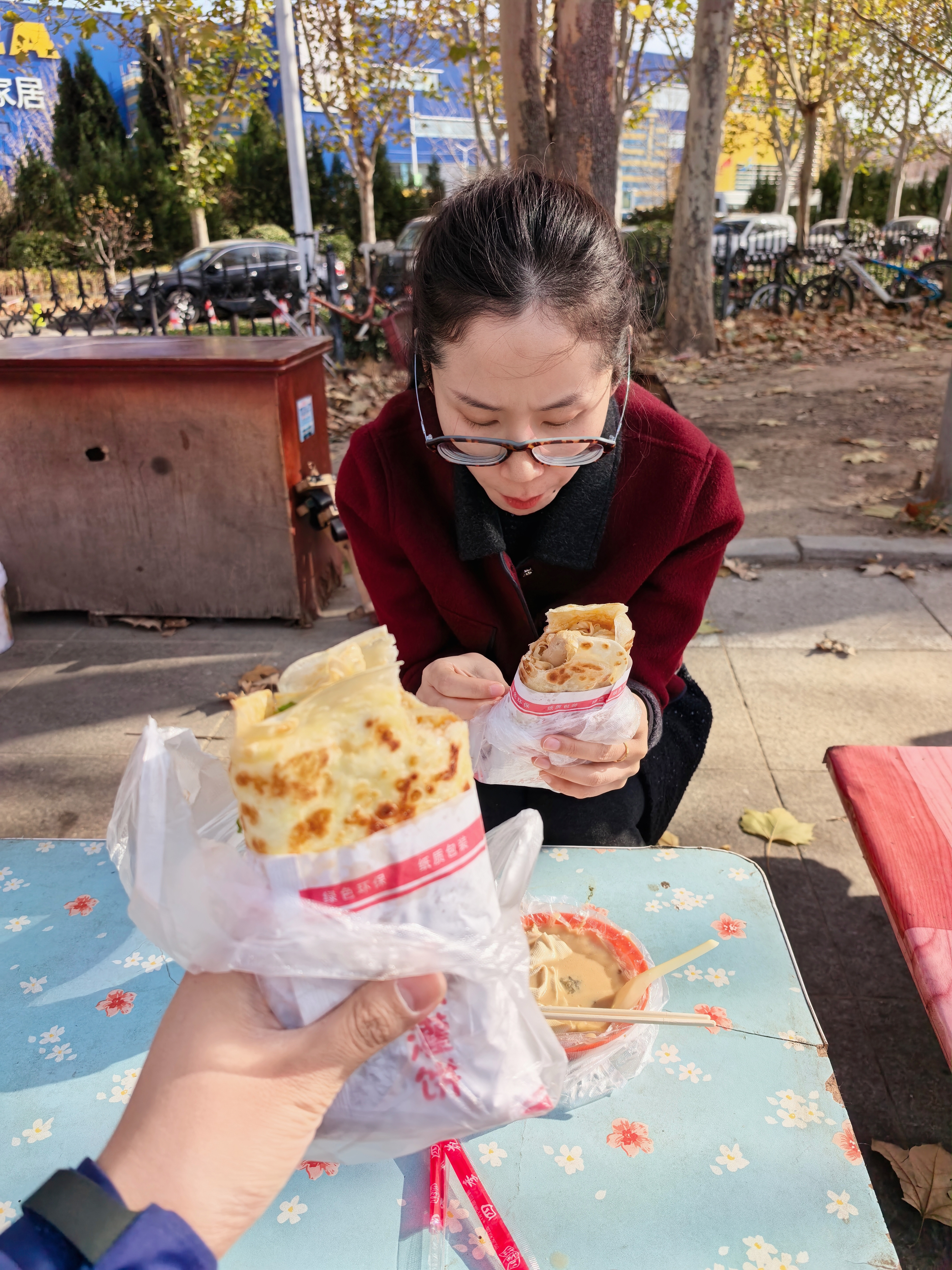 打工间隙出来吃个午餐大连