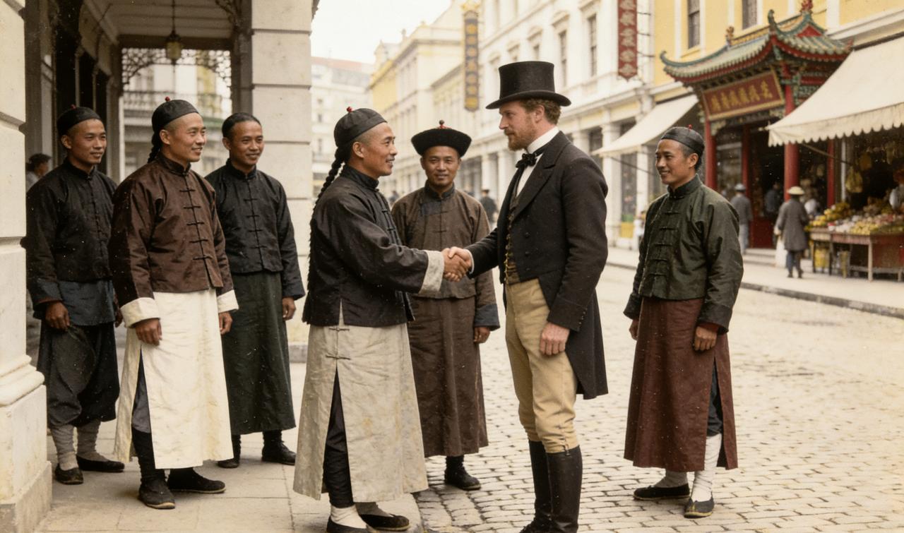 一个香港咸水妹的故事（上）。各位看官，先要明白了，“咸水妹”这个名词，是指的