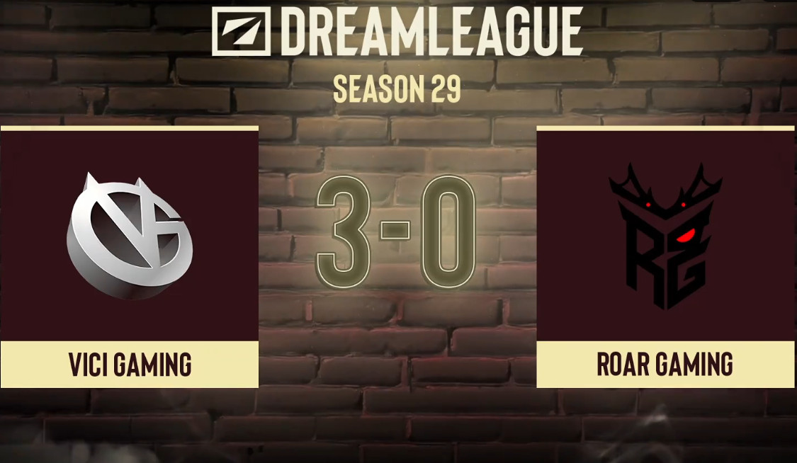 没有任何悬念，VG3:0Roar获得梦幻联赛S29正赛资格，希望他们能把握这