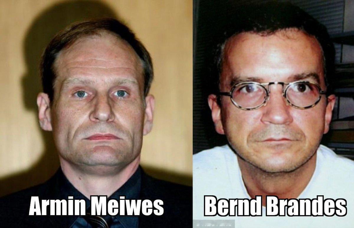 2001年，一位名叫ArminMeiwes的德国男子在网上发布了一则广告：“寻