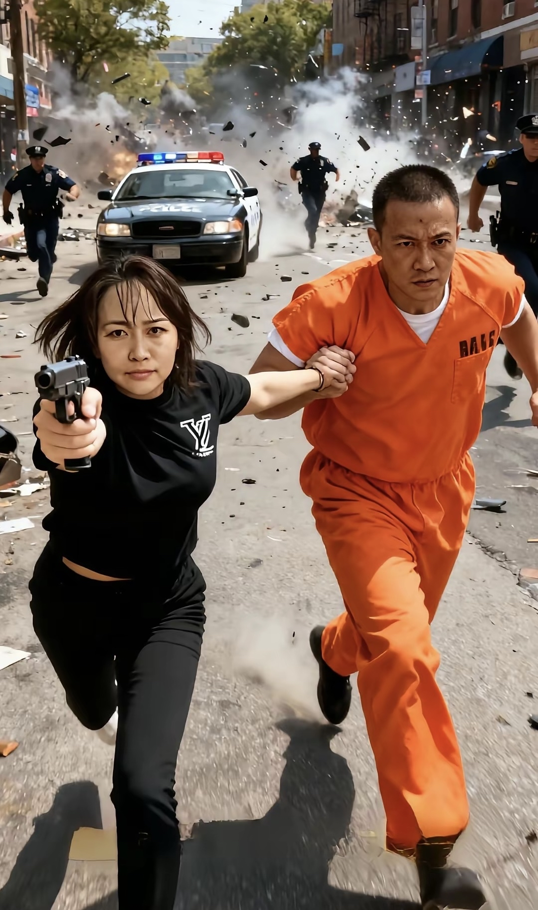 我老公看了这位越南国籍大嫂敢一个人为他心爱的男友劫囚车，他说不管她的行为对与错，