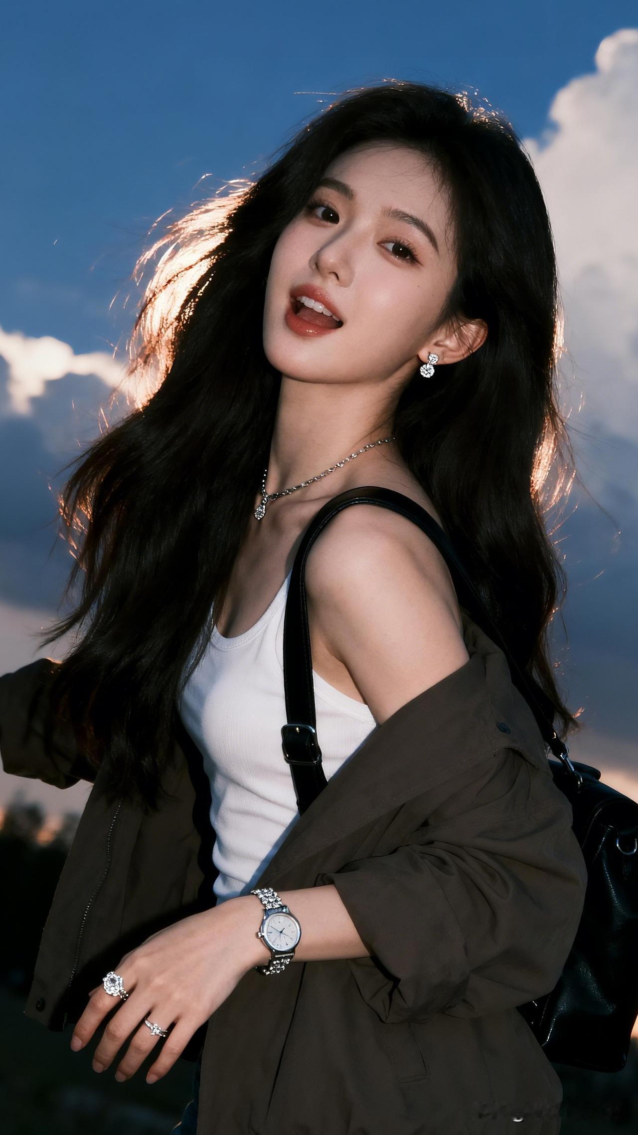 元气少女，轻松出街！寻找镜头的美夏日穿搭指南：简约时尚，轻松自在