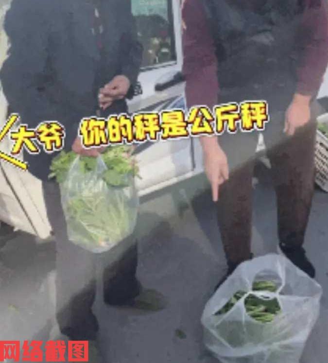 河北唐山有女子路边买菠菜回家。只是女子没有想到自己花两块钱买的一斤菠菜，拿到