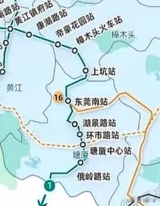 东莞地铁1号线应尽快延长至东莞南高铁站。东莞南高铁站是东莞市规模最大、潜在客