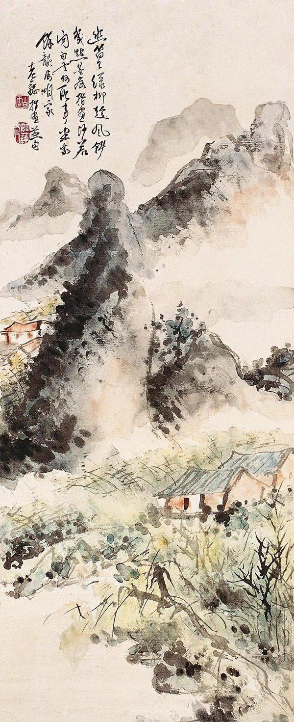 刘知白“广师造化”：笔尖藏着山水的魂魄🏞️刘知白的画，是从自然里“偷”