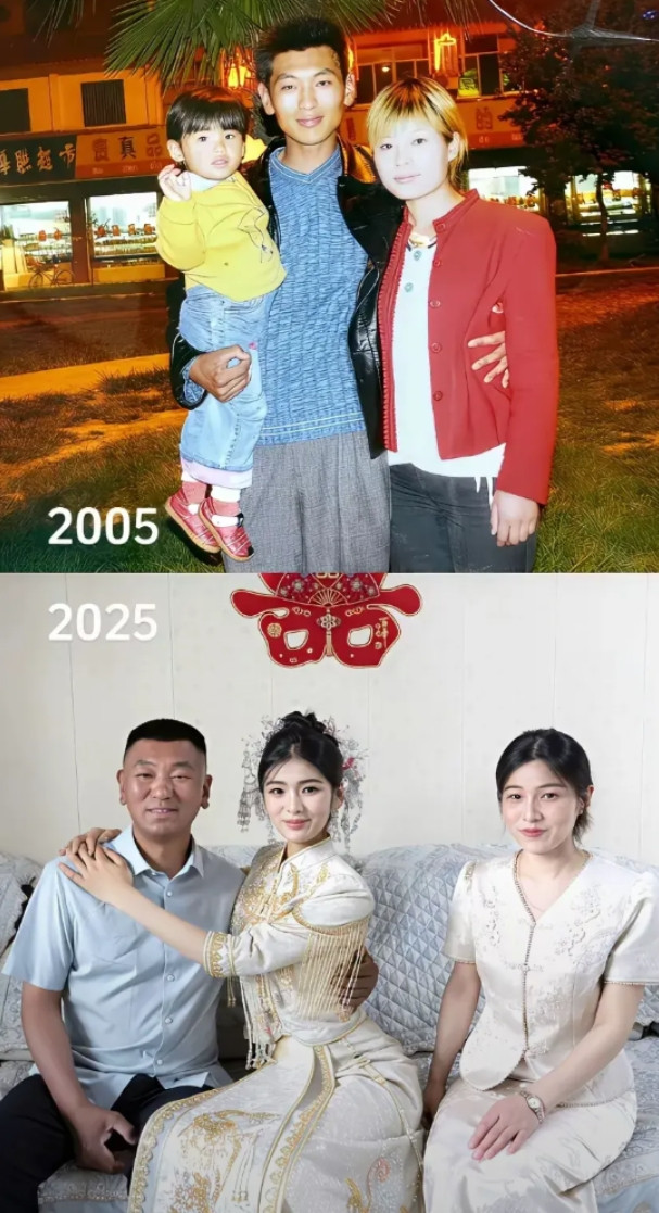 二十年前vs二十年后，一转眼当年的小屁孩出嫁了！