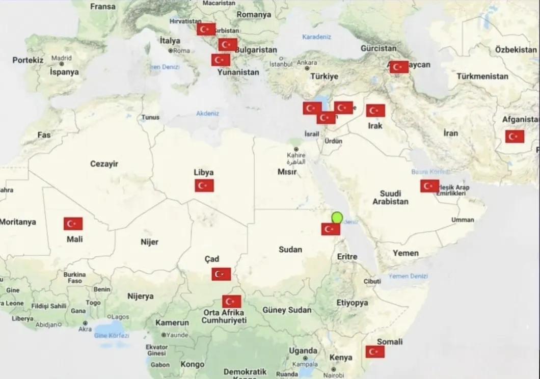 想不到吧，土耳其竟然是全球拥有海外军事基地数量第二多的国家，仅次于美国。到目前为