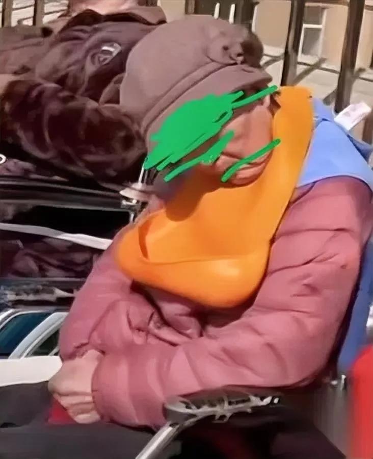 路过刘家大院，看到老树了坐轮椅的她竟成这样？当年管公房时，她可是说一不二