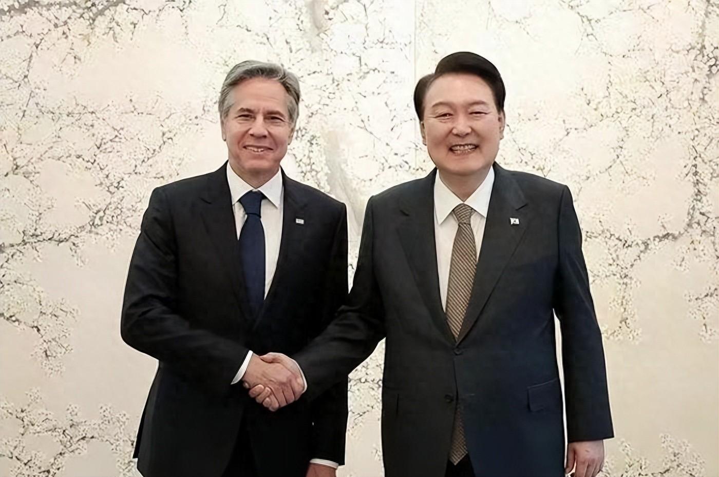 见到布林肯后，尹锡悦得真传，<em>青瓦台</em>魔咒的解药，要从中国身上找