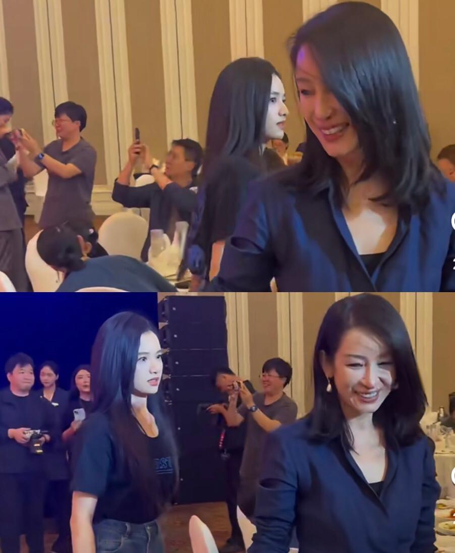 秦海璐这发型是不是属于妆造，在现实里很难保持？说实话四五十岁的女人这个发型真