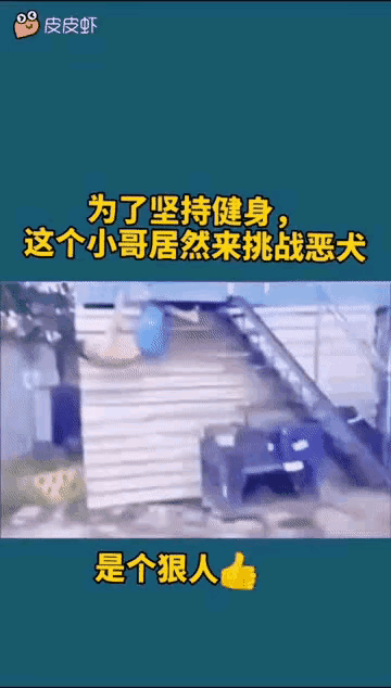 这根本就不是锻炼身体，这是最新的遛狗方式[笑着哭]