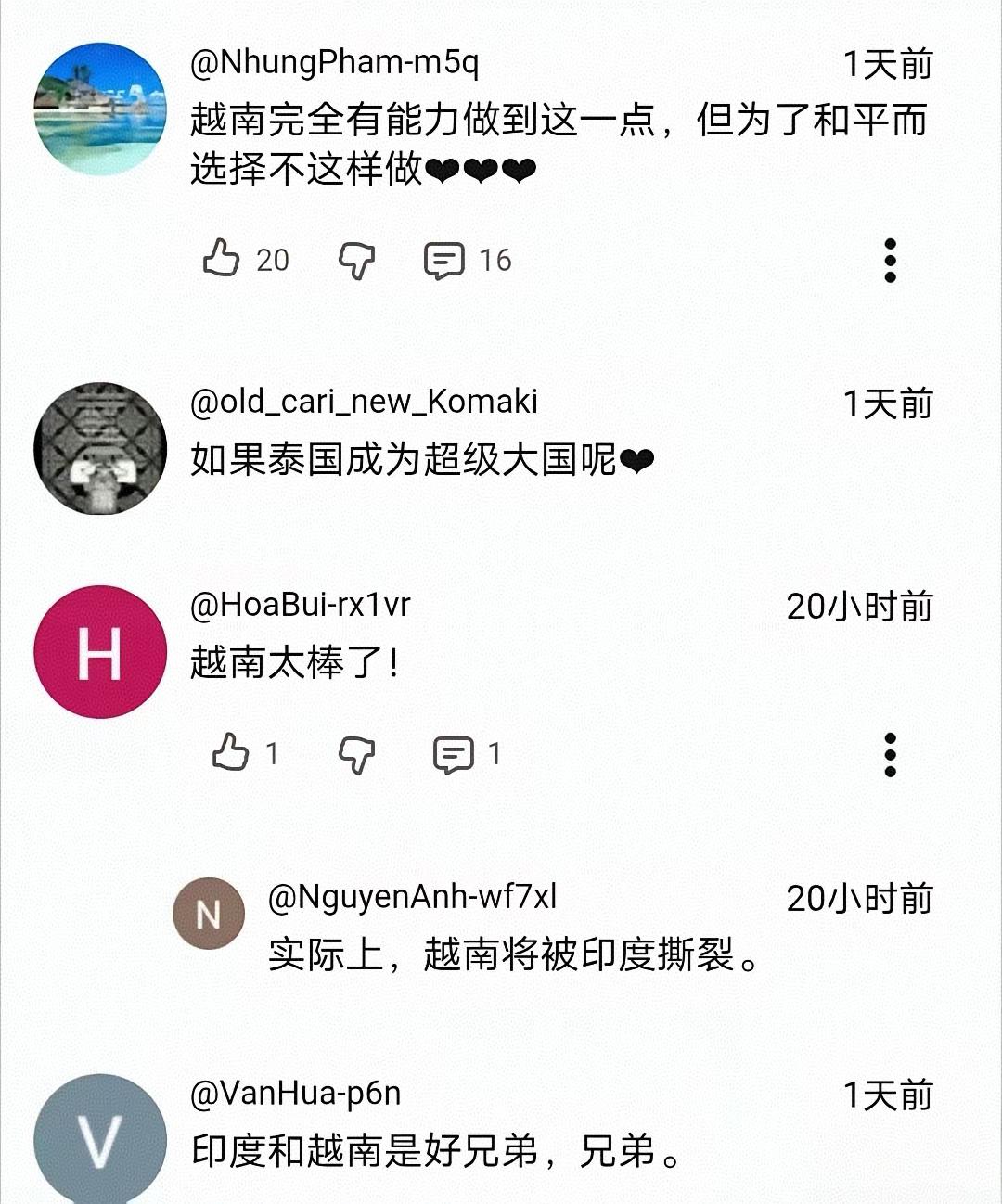 越南的网友真的是“没有那种命，却得那种病！”难怪当年他们会自诩世界第三，还妄想