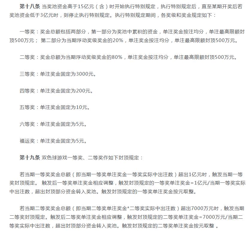 2月1日新规实施后双色球29亿奖池何去何从？按新规超过15亿要执行特别规定，而奖