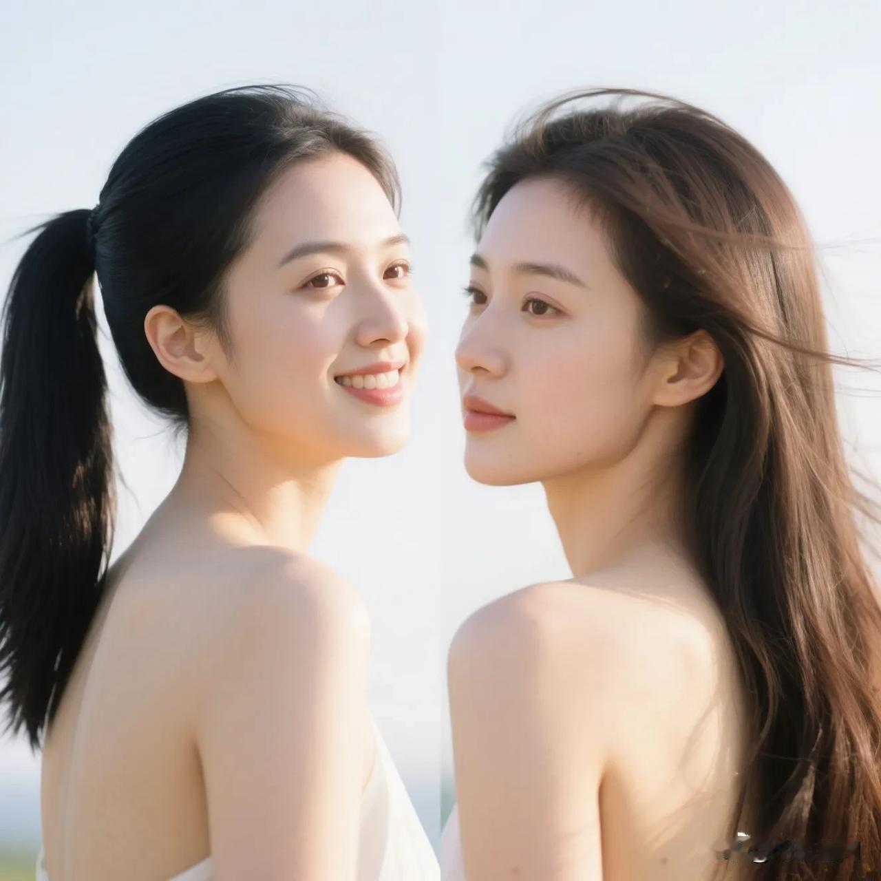 扎辫子和散发，你更喜欢哪一款？