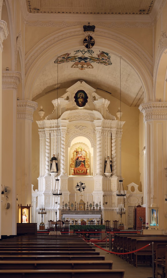 来澳门玫瑰圣母堂只拍教堂那你白来了～