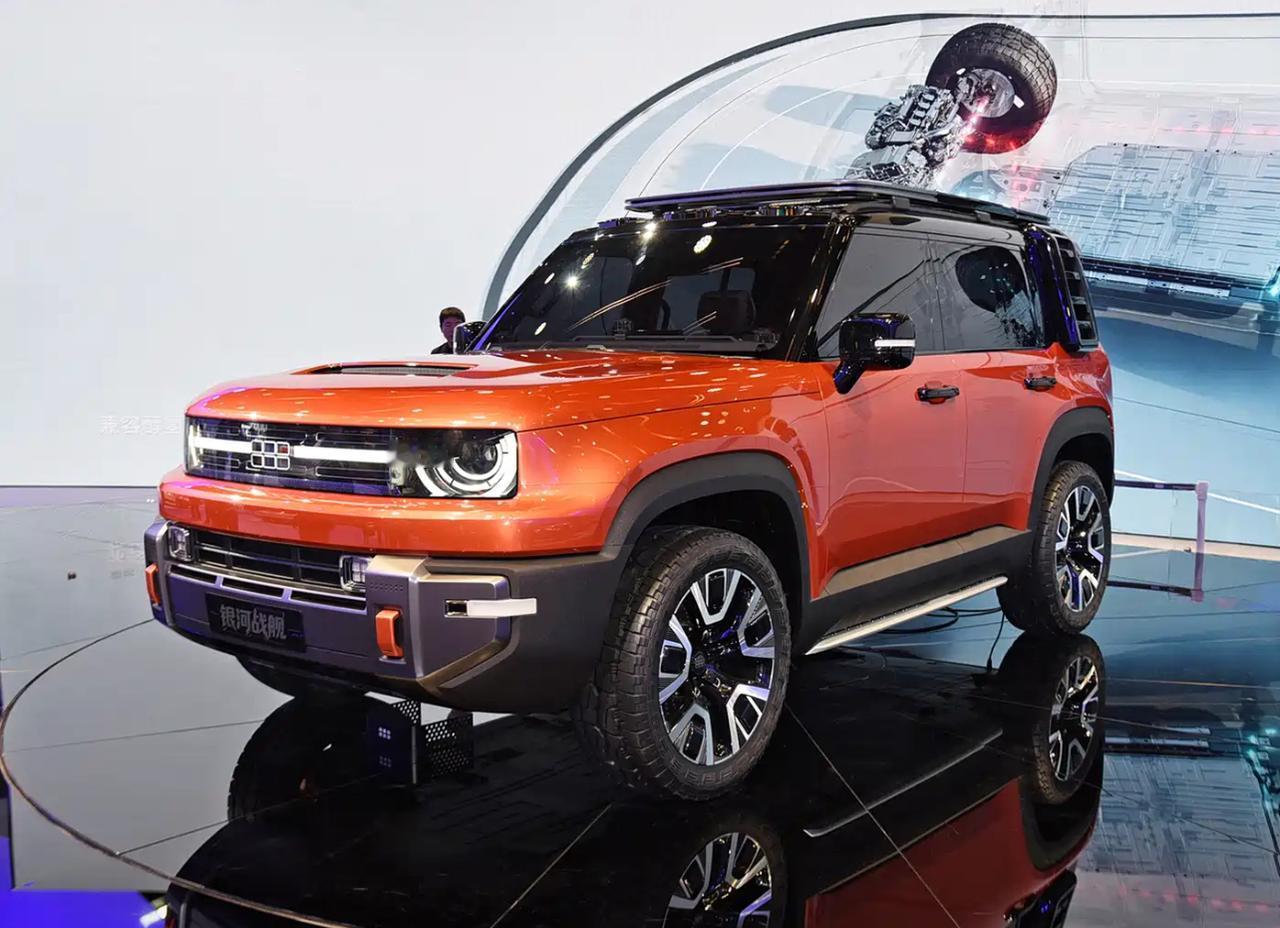 吉利银河战舰原型车事实说明吉利汽车于2025年4月23日在2025上海国际车