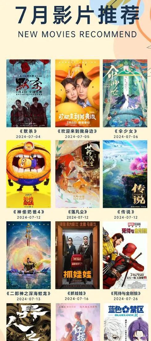 暑期档新片纷至，多元类型点燃观影热潮2025年暑期档已火热开启，超40部中外影
