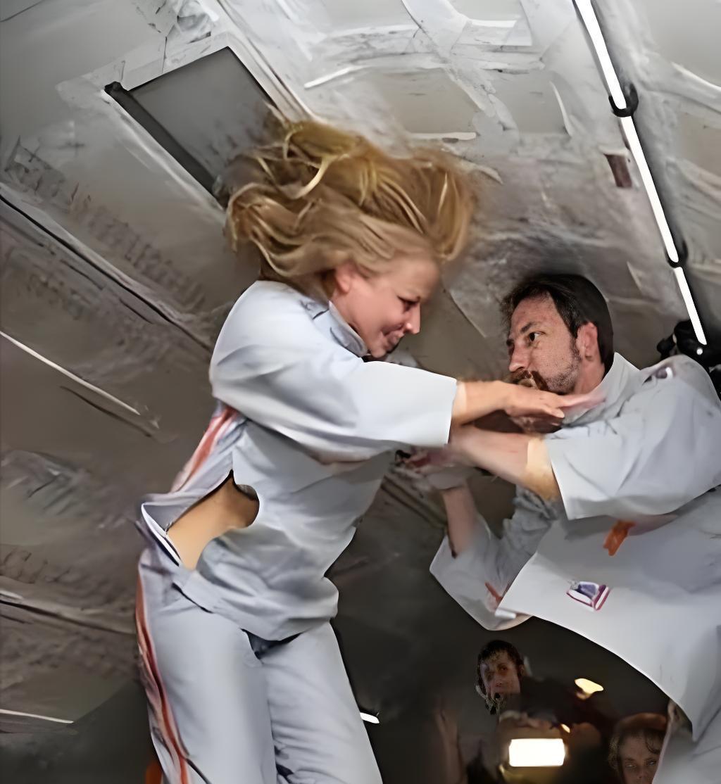 1992年，美国那一对破天荒的“夫妻档”宇航员刚从太空回来，落地还没站稳，记者们