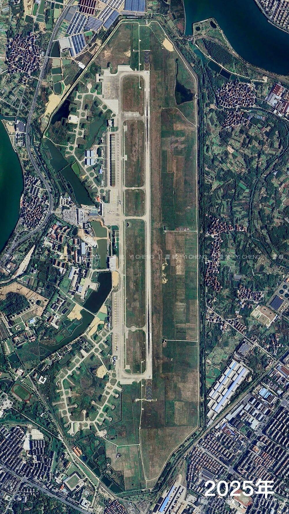 浙江省衢州机场高清卫星图