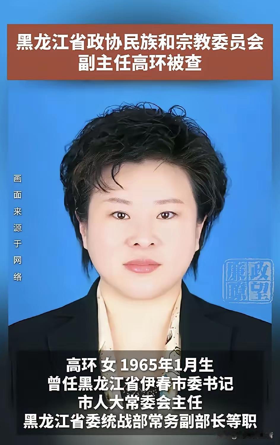 看了履历，这个叫高环的女厅官可是不简单。一个林业大学毕业的学生，从参加工作留
