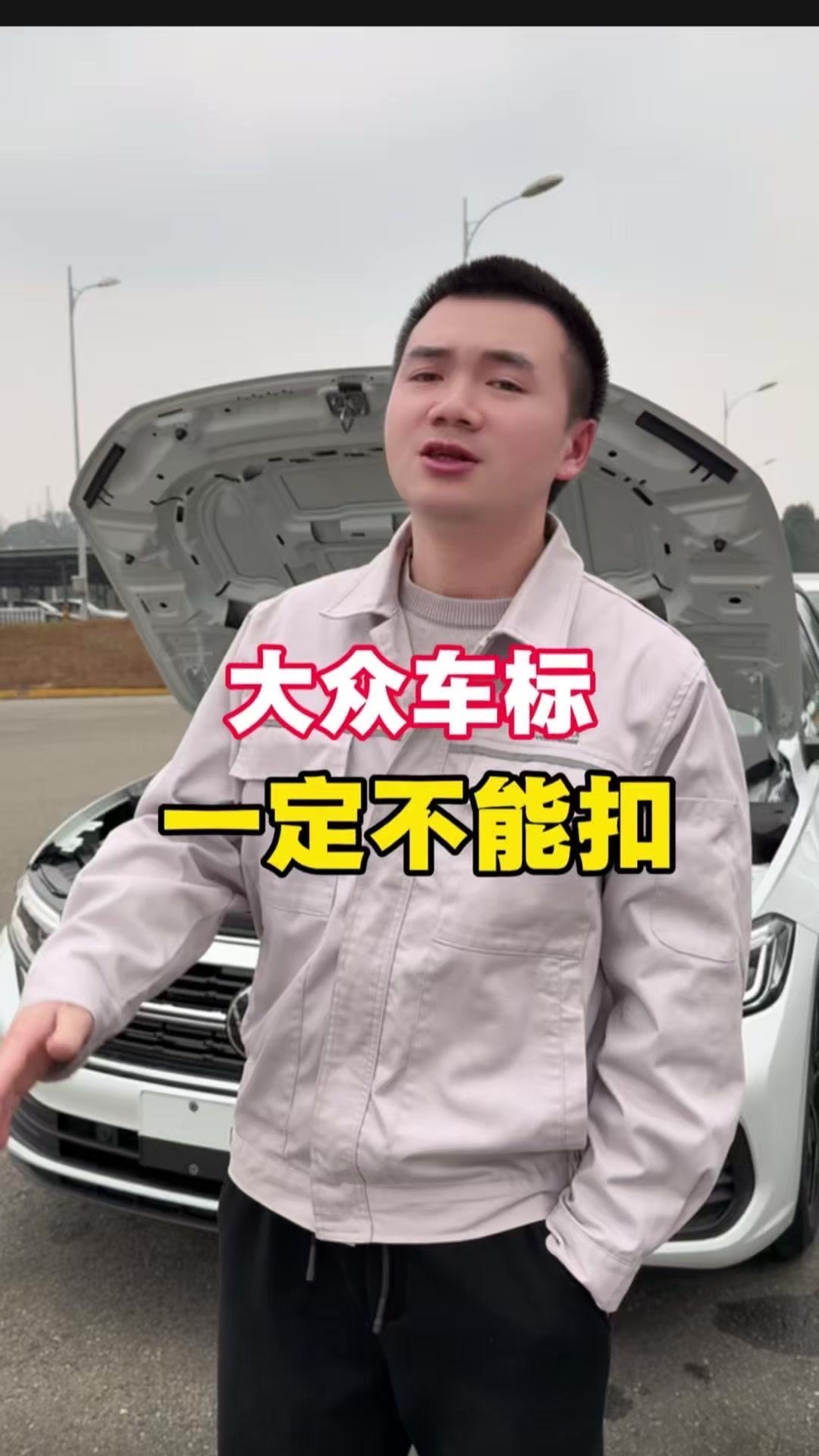 大众标别乱抠！在看大众标之前，先划重点：别随便抠！先看第一个，镜面标，陶瓷材质