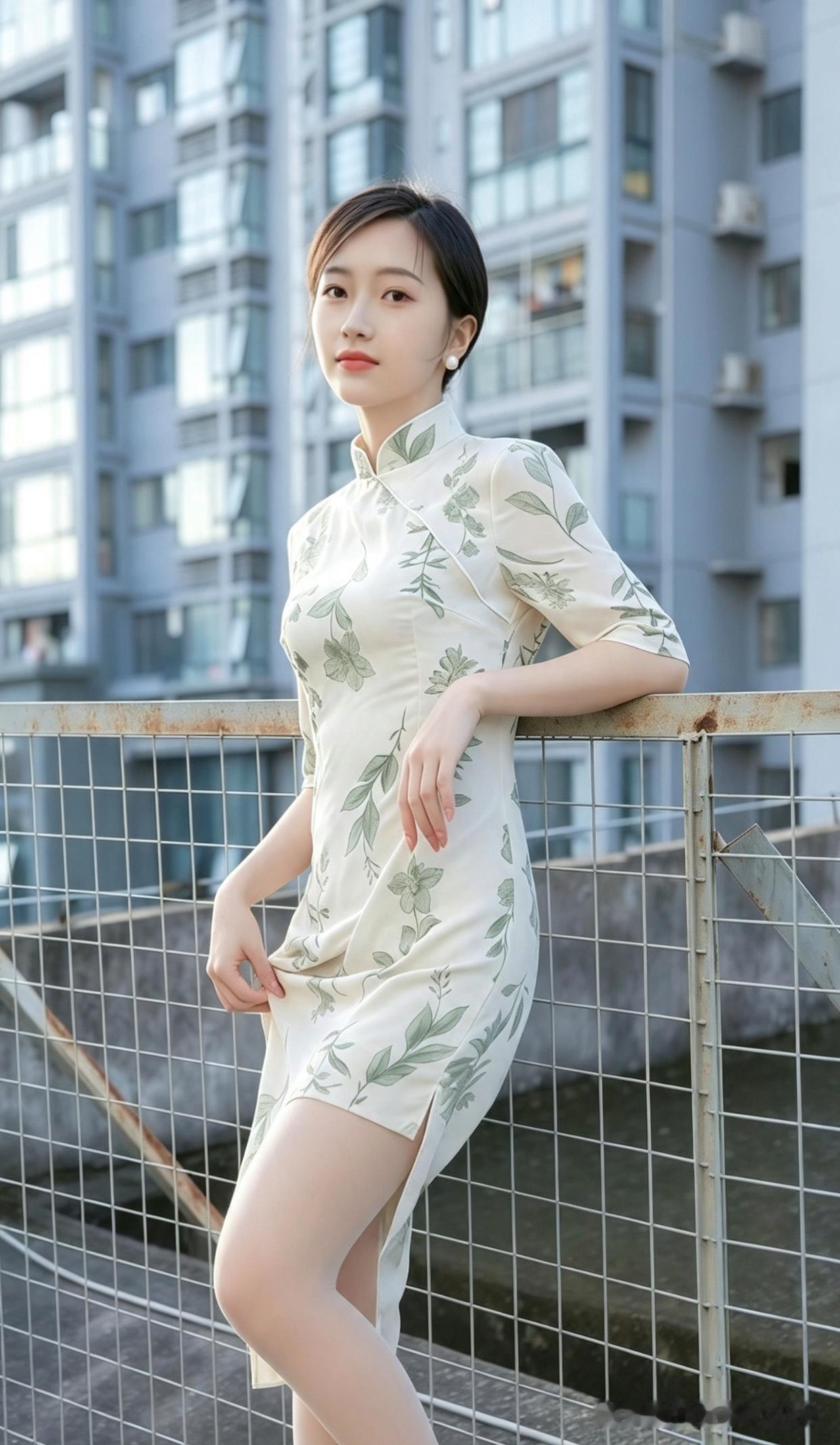 优雅旗袍，都市风韵，尽显东方美