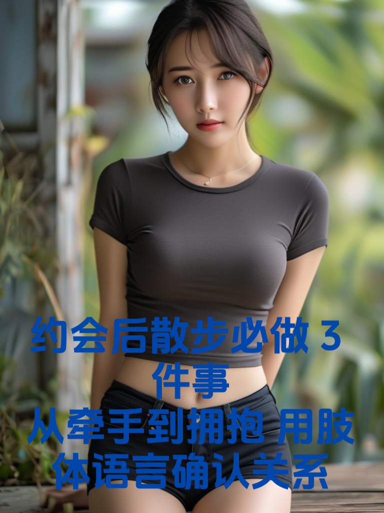 约会后散步必做3件事：从牵手到拥抱，用肢体语言确认关系