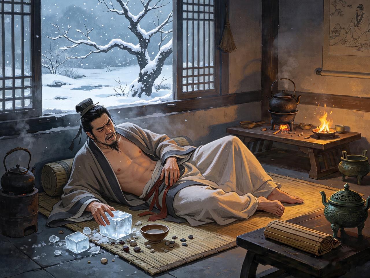 古代的“五石散”竟是催欲助性的猛料。晋代名医皇甫谧深谙其毒，却仍以身试药，结果寒