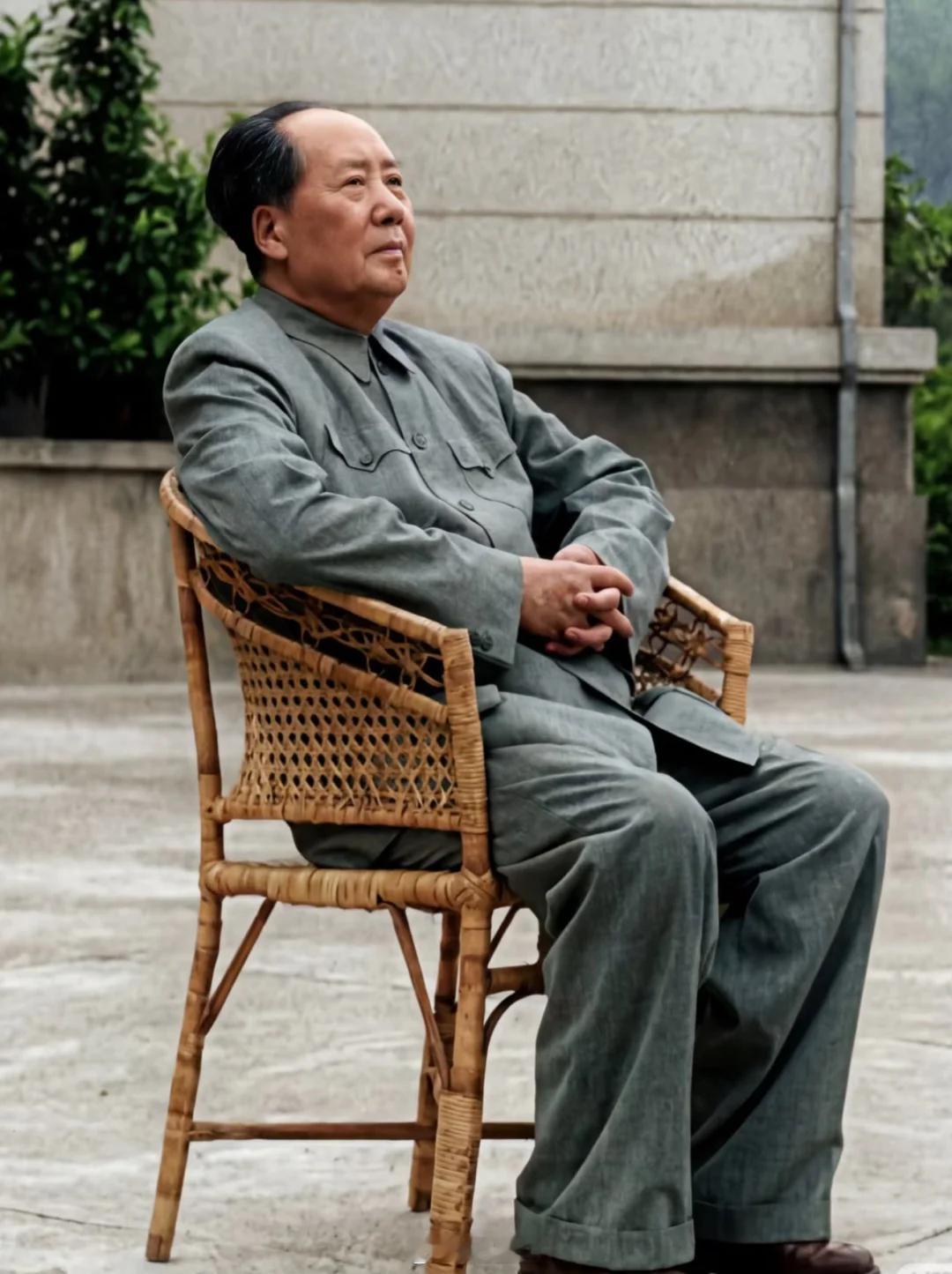 我从来没有怀疑过毛主席的思想和决策，即使历史书上说他老人家晚年怎么怎么样，但是我